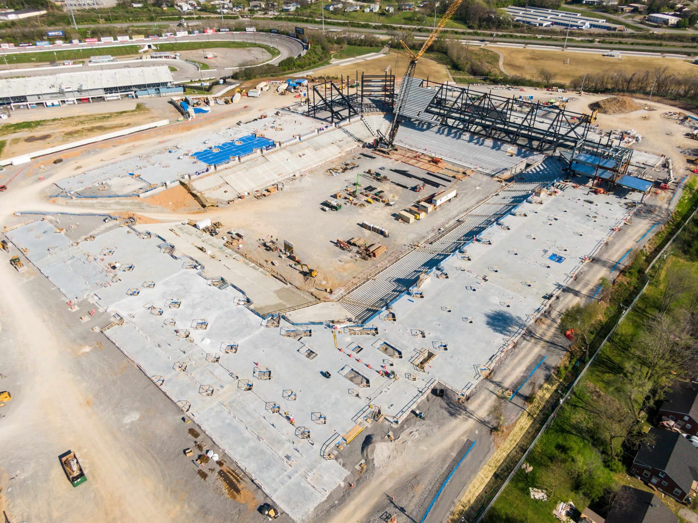 geodis park construction in progress